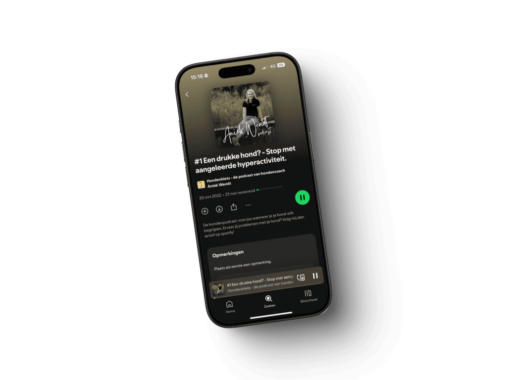 Podcast over honden Aniek Wendt