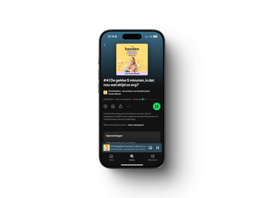 Podcast honden Aniek Wendt