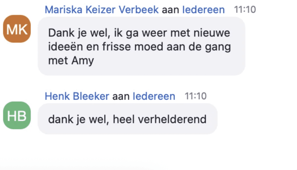 Ervaringen Aniek Wendt